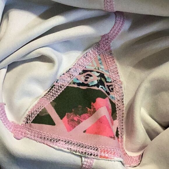 Pure Barre Geometric Full Length Athletic Leggings Multicolor Small - Picture 11 of 11